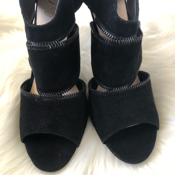 Fergie Amelia Suede High Heeled Sandals - Picture 9 of 14